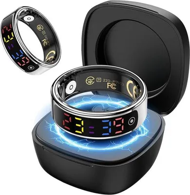 Immagine prodotto di Anello intelligente con display a colori e monitoraggio della salute