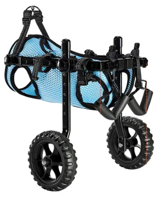 Imagen del producto de Carrito para perros, ajuste regulable, diseño ligero, S 22 lbs