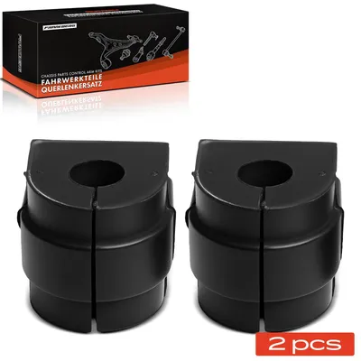 Productafbeelding van Frankberg 2x rubberbus draagarm vooras voor BMW 3er E46