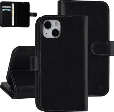 Produktbild von Uniq Accessory Book Case für iPhone 13 mit Kartenfach Schwarz