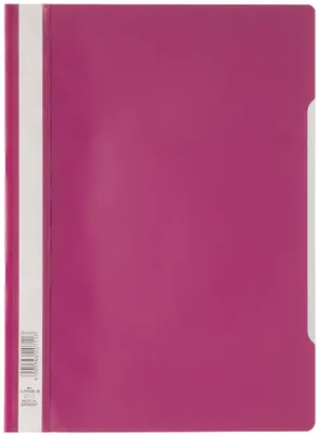 Produktbild von DURABLE Sichthefter A4, Pckg. à 50, 257335 purpur rot