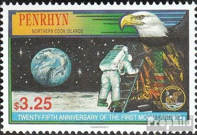 Produktbild von Briefmarken Penrhyn 1994 Mi 564 (kompl.Ausg.) postfrisch Erste bemannte Mondlandung