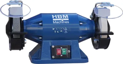 Immagine prodotto di Mola smerigliatrice da banco professionale, smerigliatrice da banco doppia, 150mm 500W