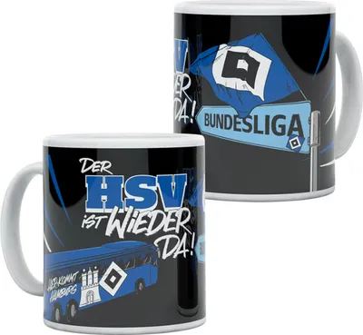 Produktbild von HSV Fanartikel HSV Tasse "Aufstieg 24/25" ohne