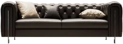 Produktbild von Set 2 tlg Wohnzimmer Sofagarnitur Dreisitzer Sofa Modern Sessel JVmoebel