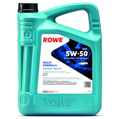 Produktbild von Rowe Hightec Multi Formula SAE 5W-50 Motoröl, 5l