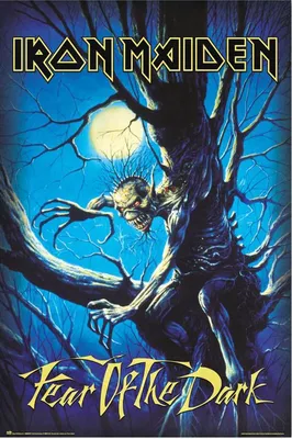 Produktbild von Iron Maiden - Fear of the Dark - Hard Heavy Band Poster Druck - Größe 61x91,5cm