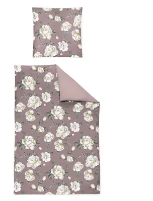 Produktbild von Irisette Mako-Satin Bettwäsche Sky Wollongong taupe 155x220 cm + 80x80 cm