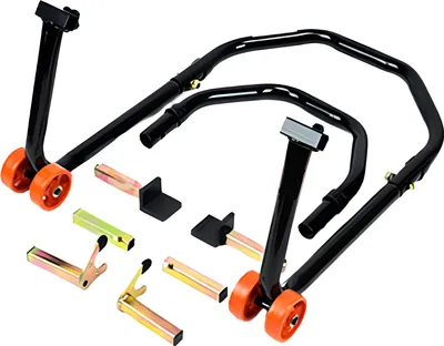 Produktbild von Motorradständer Motorrad Montageständer max. 200 kg V-Type + L-Type VORNE + HINTEN SN1704