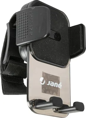 Immagine prodotto di Supporto universale per smartphone, adatto per passeggini - Supporto antiscivolo per telefono con cinturino regolabile
