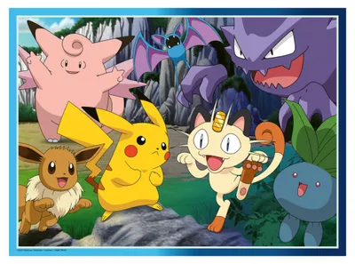 Image de Puzzle XXL Pokémon dla dzieci - 300 elementów, wymiary 49x36 cm