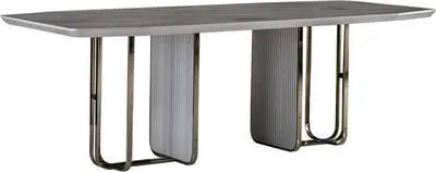 Produktbild von Esstisch Weiß Tisch Luxus Esszimmer Stil Elegantes Schön Metall Modern Neu
