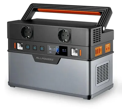 Zdjęcie produktu dla Przenośna stacja zasilania - Mobilny akumulator - Generator do użytku w terenie - Źródło zasilania awaryjnego - Magazyn energii