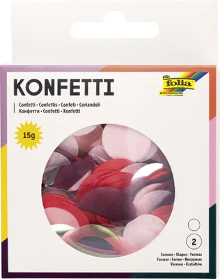 Image de folia Konfetti 'Pink Party' 15 g