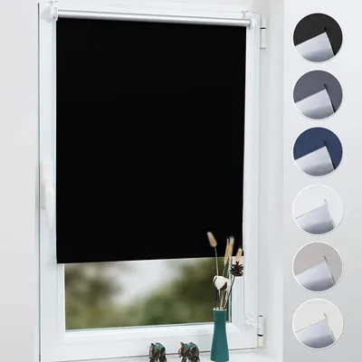 Zdjęcie produktu dla Roleta zaciemniająca Rolety do okien bez wiercenia Roleta zaciemniająca bez wiercenia 60x150cm Roleta zaciemniająca Roleta termiczna Roleta zaciskowa Roleta okienna