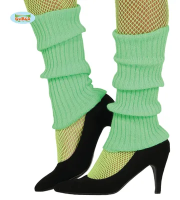 Immagine prodotto di Scaldamuscoli sexy verde neon 80s per donna