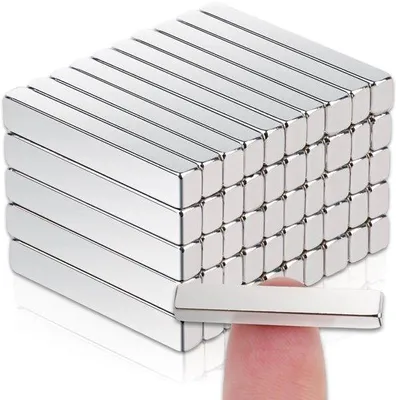 Obrázek produktu pro Silné neodymové magnety 25 x 4 x 3 mm pro bílé tabule