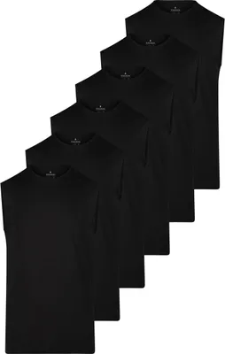 Produktbild von RAGMAN 6er Pack Basic Unterhemd / Tanktop Enganliegende Passform, Verstärkte Nacken- und Schulternaht, Vielseitig kombinierbar