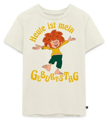 Produktbild von Spreadshirt Pumuckl Mit Spruch Heute ist Mein Geburtstag Kinder Premium T-Shirt, 122/128 (6 Jahre), Naturweiß