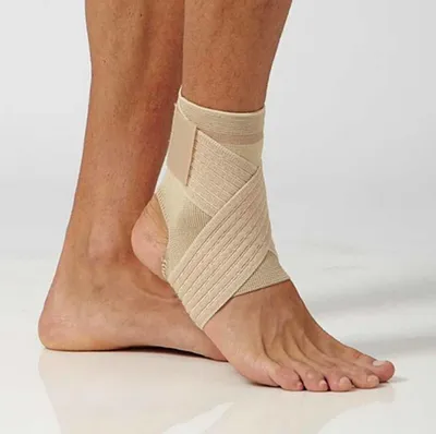 Produktbild von Teyder Sprunggelenkbandage - L - Universell - Beige