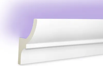 Produktbild von LED Profile aus Polyurethan- Indirekte Beleuchtung mit Stuckleisten, leicht & lichtundurchlässig - (40 Meter KF701) Lichtvouten Fassade Weiß Deckenleisten