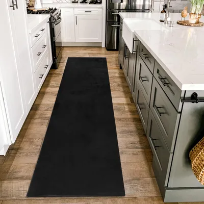 Produktbild von Homebyhome Flauschiger Hochflor Teppich Einfarbig - Kunstfell Look, Plüschig & Superweich für Wohnzimmer, Grösse: 80x250 cm