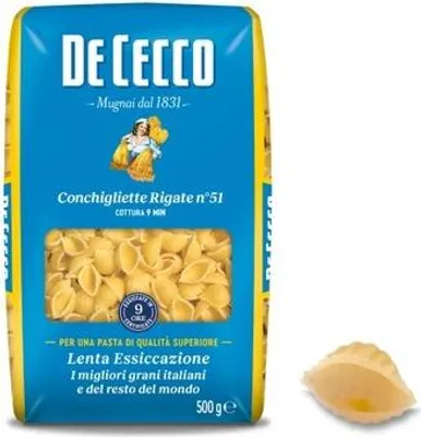 Immagine prodotto di Makaron Muszle Duże Classic z pszenicy durum 500 g