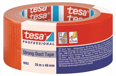 Produktbild von 201850 tesa Gipsband 25 m: 48 mm Orange