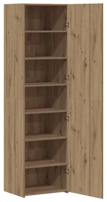 Image de Haut Armoire Chêne artisanal 50 x 42,5 x 185 cm