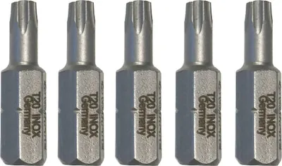 Produktbild von Edelstahl Bit Torx T20 - 5 Stück Germany TX20 stainless steel