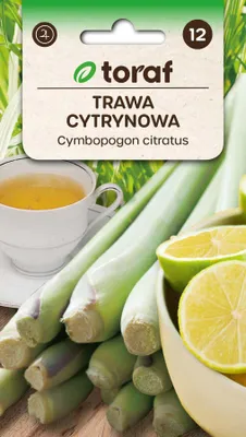 Zdjęcie produktu dla Nasiona ziół Trawa Cytrynowa zioła do ogrodu - Toraf 315