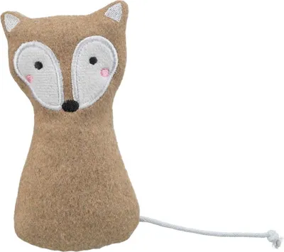 Immagine prodotto di Volpe, giocattolo, per gatti, materiale, 13 cm, con erba gatta