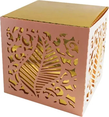 Produktbild von 50 Packungen Laser Cut Geschenk-Box Für Kleine Sachen, Kleine Leere Süßigkeiten Gunst-Boxen Für Geburtstag Hochzeit Party