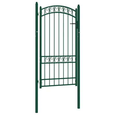 Zdjęcie produktu dla Vidaxl -Anschluss mit gebogenen Top 100x175 cm Stahlgrün