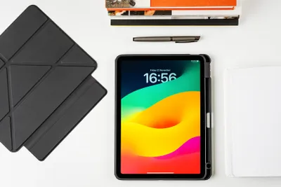 Zdjęcie produktu dla Dwuczęściowe etui do Apple iPad Air 11 (2024) czarne