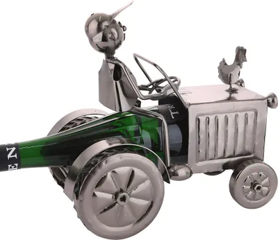 Produktbild von GILDE Sonstiges Tischzubehör Flaschenhalter Traktor H. 26 cm,65122