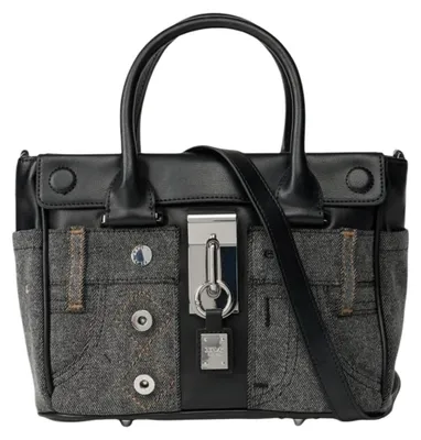 Zdjęcie produktu dla REPLAY Torebka na ramię Handbag Washed Black + Black czarna