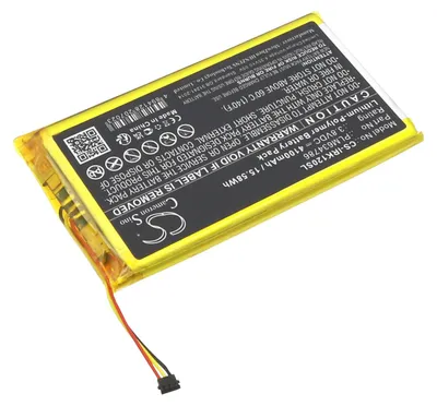 Image de TECHTEK Batterie compatible avec [Astell & Kern] AK120 II, pour [iRiver] AK120 II remplace PLM634786