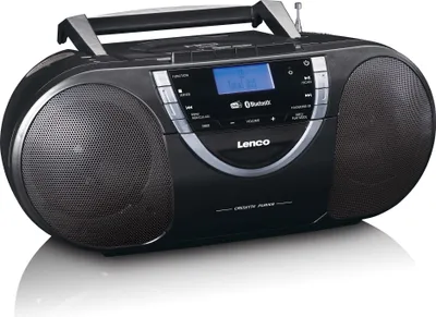 Obrázok produktu pre Lenco DAB+-Rádio/Boombox SCD-6900, kazetový, CD/MP3 prehrávač, FM, DAB+, čierny