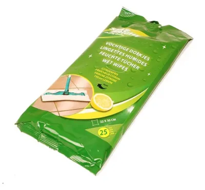 Obrázok produktu pre vlhčené obrúsky citrón 25 kusov 30 cm