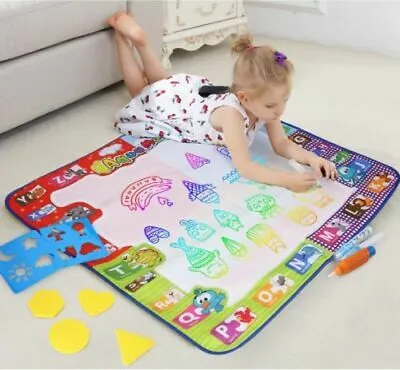 Produktbild von Kinder Doodle Malmatte Matte wie Aqua Doodle Malen mit Wasser 78x78cm