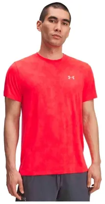 Produktbild von Under Armour Ua Launch Camo Ss - racer red, Größe:M