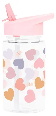 Produktbild von Trinkflasche Tiere - Pastellrosa | by A Little Lovely Company