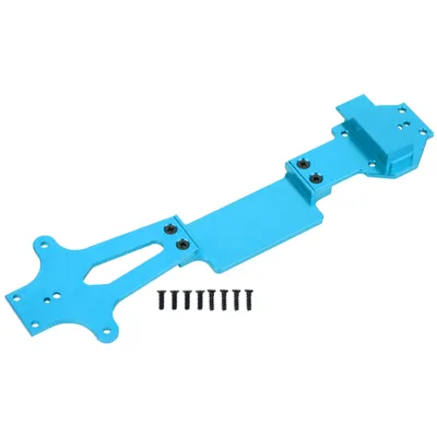 Image de Deuxième plaque de fond Pièces détachées RC Accessoires compatibles avec WLtoys 144001 1/14 RC-Car Bleu