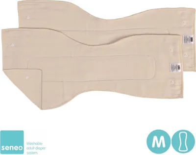 Obrázok produktu pre Anatomicky tvarované vložky SENEO Twill, Veľkosť M, 2ks