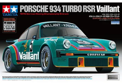 Productafbeelding van Porsche 934 Turbo RSR Vaillant - Kremer Racing / 1:24