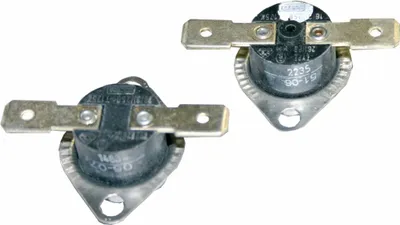 Produktbild von Europart 10001468 2 x Klixon Öffner Temperaturbegrenzer 120 bis 140°C Thermostat Sicherheitsthermostat Wäschetrockner Trockner passend wie Indesit Ariston C00116598 auch Terzi