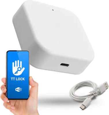 Immagine prodotto di TTLock WiFi Bluetooth gateway Smart Home Hub Serratura Controllo accesso Maniglia