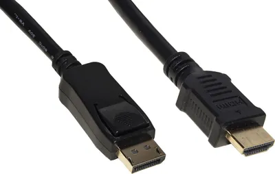 Produktbild von LINK LKCDPH10, 1 m, DisplayPort, HDMI, Stecker, Stecker, Gerade
