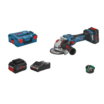 Zdjęcie produktu dla Bosch GWS 18V-15 SC, 9800 RPM, Bateria, 8 Ah, 2,3 kg